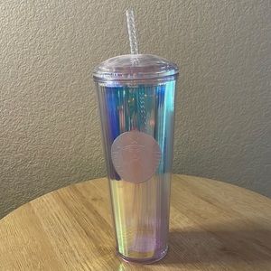 Starbucks limited edition iridescent dome tumbler
